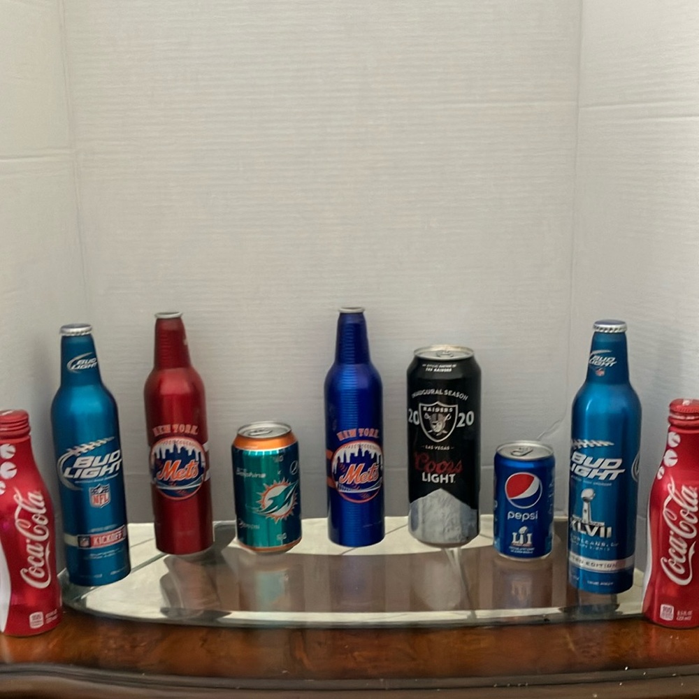 Super Bowl limited edition soda and beer